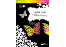 Ditipo glittery coloring lace 4056