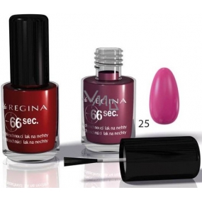 Regina 66 sec. quick-drying nail polish No. R25 8 ml