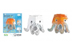 Monumi 3D Octopus for painting 16.5 cm, for children from 5 years