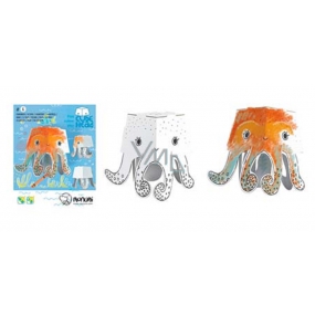 Monumi 3D Octopus for painting 16.5 cm, for children from 5 years