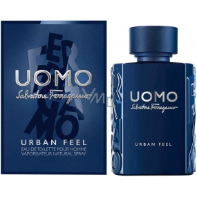 Salvatore Ferragamo Uomo Urban Feel Eau de Toilette for Men 100 ml