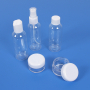 Albi Original Travel Set of Bottles 3 x 80 ml + 2 Containers + Cat Case - 15 cm x 15 cm x 4.5 cm