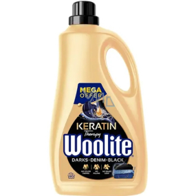 Woolite Keratin Therapy Dark, denim, black laundry detergent with keratin 60 doses 3,6 l