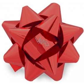 Nekupto Starfish medium metal red 6.5 cm HX 127 30