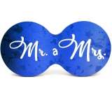 Mr. Nekupto Cork Coaster and Mrs. 19 x 9.5 x 0.3 cm