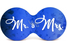 Mr. Nekupto Cork Coaster and Mrs. 19 x 9.5 x 0.3 cm