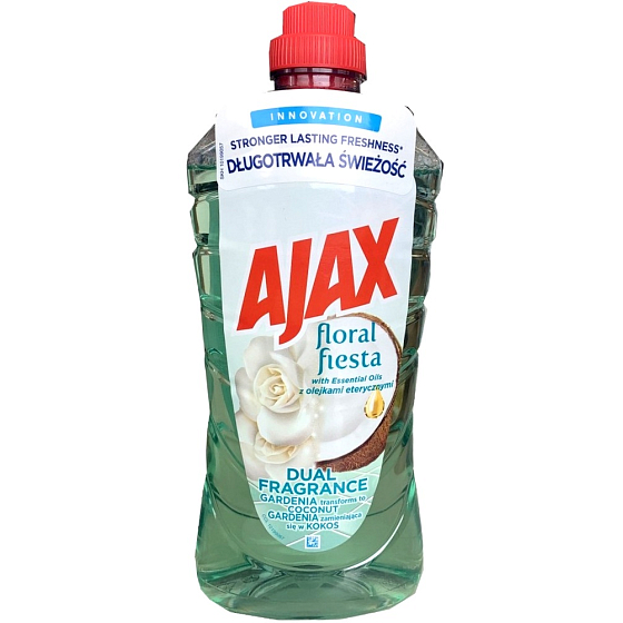 Ajax Floral Fiesta Dual Fragrance Gardenia & Coconut Universal Cleaner 1 L