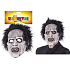 Rappa Halloween Zombie mask with 1 piece hair