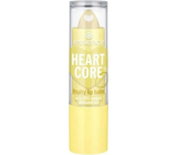 Essence Heart Core balzám na rty 04 Lucky Lemon 3 g