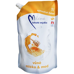Miléne Milk and Honey Liquid Soap, Refill, 1 L