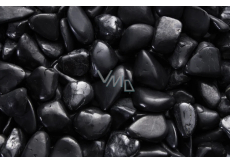 Shungite Tumbled natural stone, B 60-70 g, 1 piece, stone of life, water activator