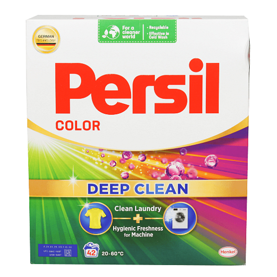 Persil Color Deep Clean washing powder for coloured clothes 42 doses 2,52 kg