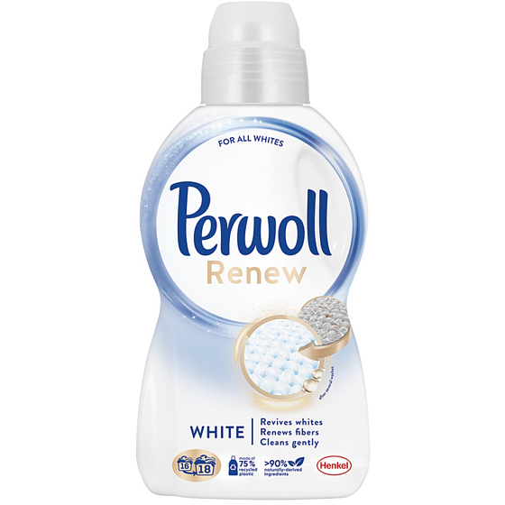 Perwoll Renew White Laundry Gel for white and light-coloured laundry 18 doses 990 ml