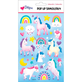 Ditipo Stickers Pop Up Unicorns 210 x 140 mm