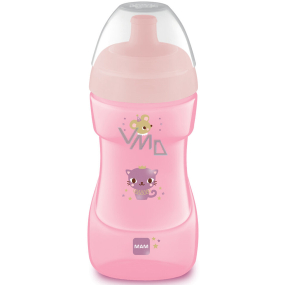 Mam Sports Cup spill resistant sports cup 12+ months Pink 330 ml