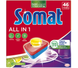 Somat All in 1 Lemon & Lime Dishwasher Tablets 46 pcs