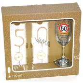 Albi Birthday set with sparkler 50 Don't slow down! The best ride is yet to come 190 ml