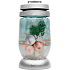 Bolsius Glass lamp Christmas flask 23 cm 120 g
