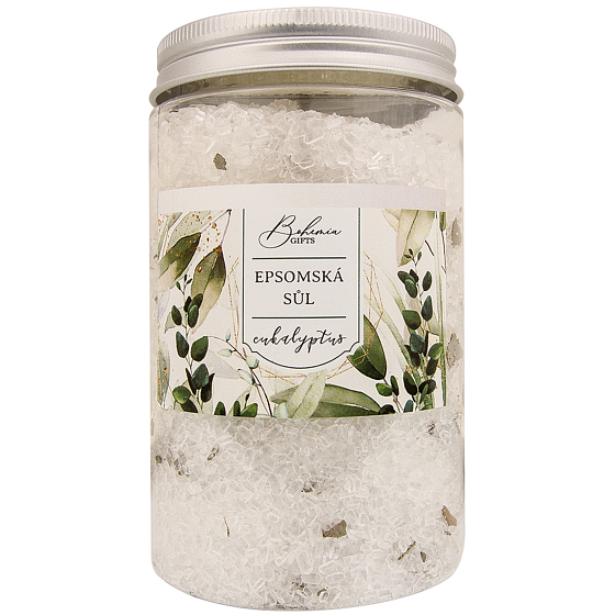 Bohemia Gifts Epsom salt with herbs Eucalyptus 400 g