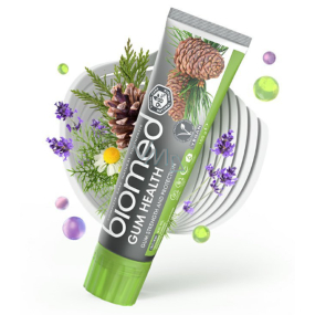 Biomed Gum Health fluoride-free toothpaste made from plantain, birch leaves, aspen and vitamin E to soothe and strengthen gums 100 g