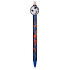 Colorino Rubberized pen Spiderman white spider, blue refill 0,5 mm
