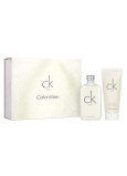 Calvin Klein One Eau de Toilette 200 ml + Body Lotion 200 ml, Unisex Gift Set
