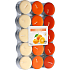 Bispol scented tea lights orange 30 pcs