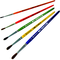 Spokar 7102 school brush, size 4, pack of 10 pcs