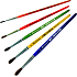 Spokar 7102 school brush, size 4, pack of 10 pcs