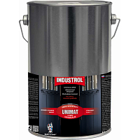 INDUSTROL Unimat topcoat for wood and metal S2075, 1999 black, 4 l