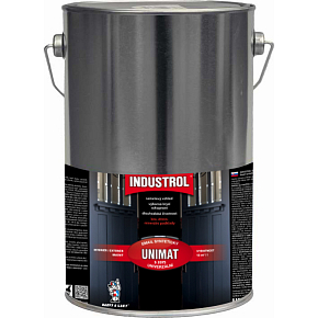 INDUSTROL Unimat topcoat for wood and metal S2075, 1999 black, 4 l INDUSTROL Unimat topcoat for wood and metal S2075, 1999 black, 4 l