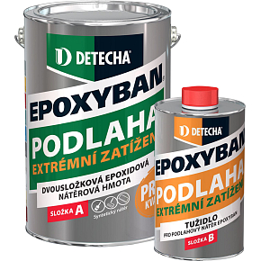 Epoxyban epoxy paint for floors, for extreme loads, RAL 7045 gray, 2.5 kg