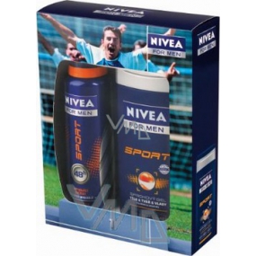 Nivea Men Kazsport shower gel 250 ml + antiperspirant spray 150 ml cosmetic set