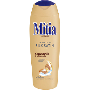 Mitia Soft Care Silk Satin Shower Cream, 400 ml