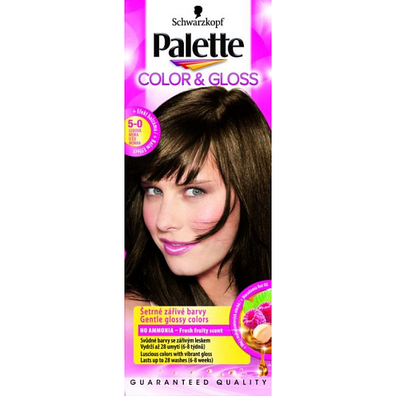Schwarzkopf Palette Color & Gloss hair color 5 - 0 Ice mocha