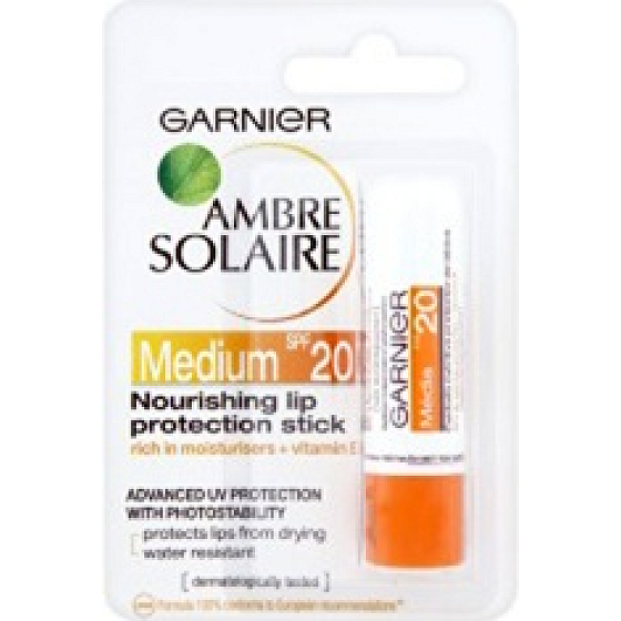 Garnier Ambre Solaire SPF20 lipstick medium 12 ml