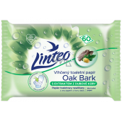 Linteo Satin wet toilet paper with oak bark 60 pieces