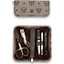 Kellermann 3 Swords Luxury 5-piece Manicure Textile Royal in textile case 7021FN