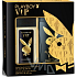 Playboy Vip for Him perfumed deodorant glass for men 75 ml + shower gel 250 ml, cosmetic set