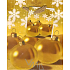 Nekupto Gift paper bag 14 x 11 x 6.5 cm Flasks gold 1 piece 454 01 BS