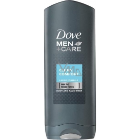 Dove Men + Care Clean Comfort shower gel for men 400 ml