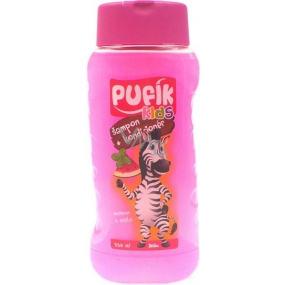 Mika Pufík Melon and Mint 2in1 shampoo and conditioner for children 350 ml