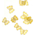 Professional Nail decorations butterflies yellow 132 1 pack