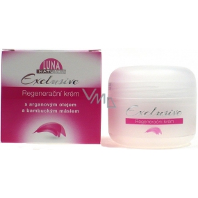 Luna Natural Exclusive regenerating cream with argan oil and shea butter for all skin types 50 ml