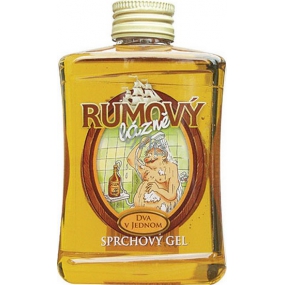 Bohemia Gifts Rum cosmetics Rum bath shower gel with the scent of rum 300 ml