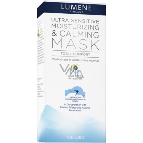 Lumene Ultra Sensitive Moisturizing & Calming Mask soothing and moisturizing mask for very sensitive skin 75 ml