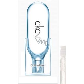 Calvin Klein CK2 eau de toilette unisex 1.2 ml with spray, vial