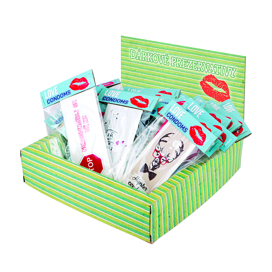Bohemia Gifts Barketa gift condoms 24 pieces