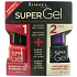 Rimmel London Super Gel by Kate nail polish 032 Cocktail Passion 12 ml + Super Gel Top Coat top coat nail 001 Transparent 12 ml, duopack