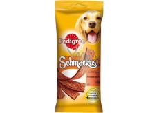 Pedigree Schmackos hovězí pochoutka pro psy doplňková strava 5 kusů 43 g